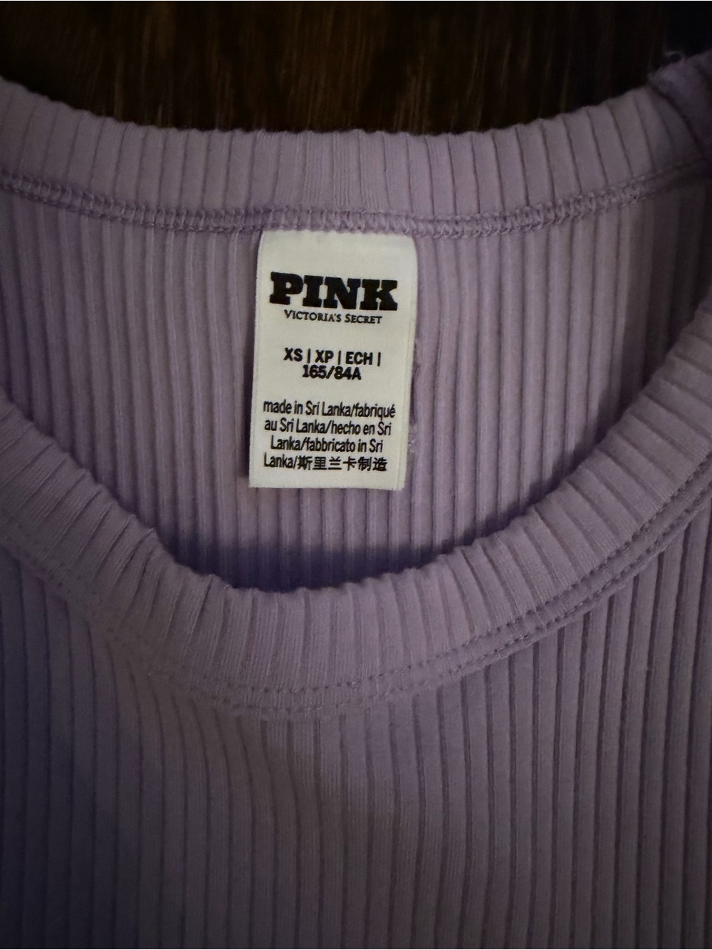 Crewneck Ribbed Top - Picture 5 of 5